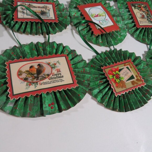 Victorian Christmas 3-D Rosettes large (17) collection - Picture 11 of 16